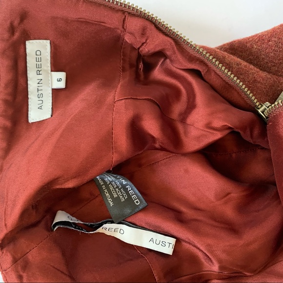 Vintage Austin Reed Wool Tweed Suit Size 6 - Picture 12 of 16